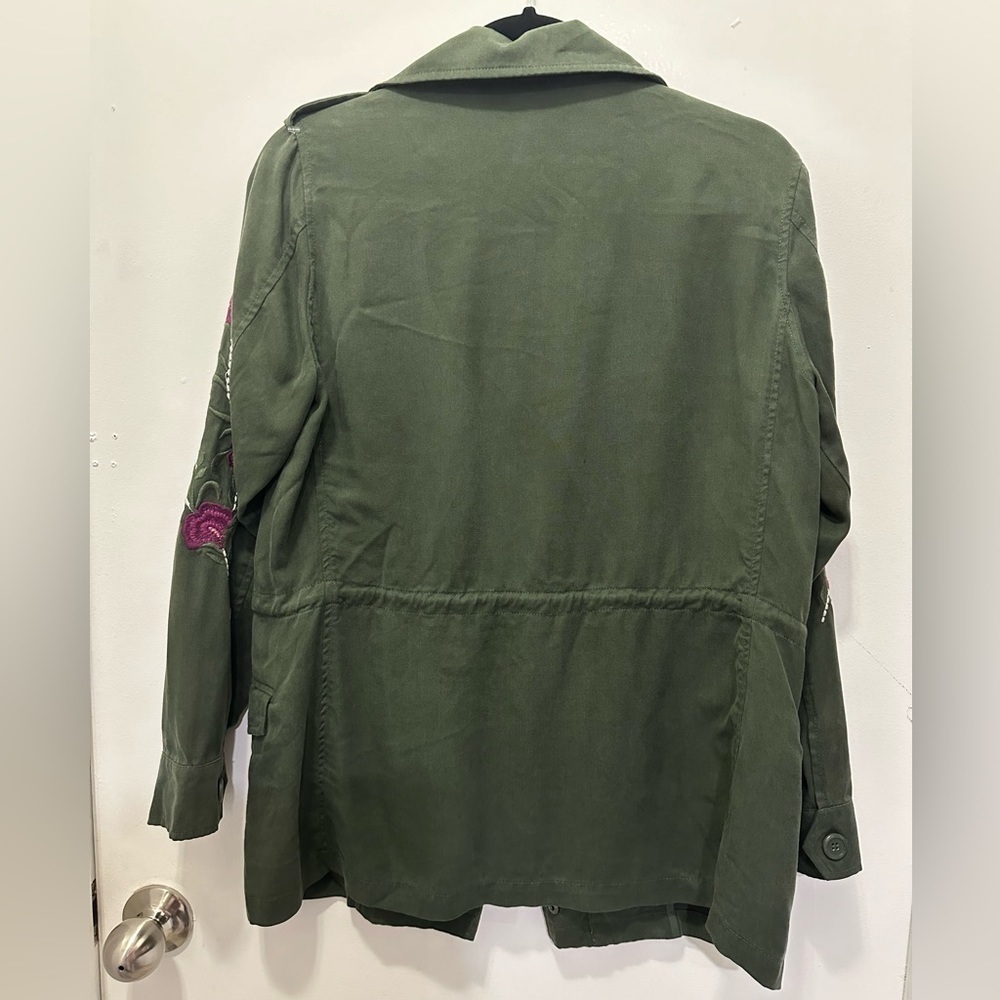BB Military Embroidery Jacket Sz S - Picture 4 of 11